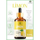 Goomy Limon Uçucu Yağı 30 ml Saf ve Doğal Lemon Essential Oil