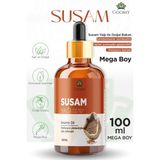Goomy Susam Yağı Soğuk Sıkım Doğal Bitkisel Sabit Yağ Sesame Oil 100ml - 100 ml