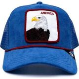 Goorin Bros America For Real ( Kadife Kartal ) Mavi Şapka 101-2708