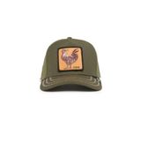 Goorin Bros. Cock Field 100 Horoz Figürlü Şapka, Standart, Cock Field 100 (Horoz Fi, Haki, Unisex Yetişkin