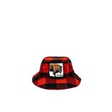Goorin Bros. Extrea Buff Bufalo Figür Bucket Şapka Kırmızı, S, 105-0216 Exrea Buff, Kırımızı, Kadın