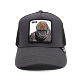 Goorin Bros Primal Goril Figürlü Erkek Şapka 101-0202 gri