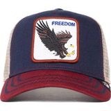 Goorin Bros . The Freedom Eagle Kartal Figür Şapka 101-0384 Mavi Standart