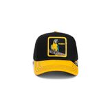 Goorin Bros. The Rowdy Bird Papağan Figür Şapka, Standart, 101-1940 The Rowdy Bird, Siyah, Unisex Yetişkin