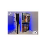 Goplast Premium Modüler Oyun Konsolu Depolama Alanı, CD Stand Rafı, Ps5/Ps4/Xbox Uyumlu Oyun Kutusu (CD) Organizer