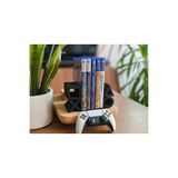 Goplast Premium PS5 Logolu CD Stand Rafı, İkonik Tuş Simgeli Oyun Kutusu (CD) Rafı – Stand Organizer