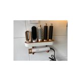 Goplast Premium Saç Kurutma Makinesi Standı, Dson Airwrap Saç Şekillendirici Organizer Standı, Duvara Monte