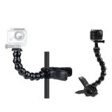 Gopro Aksiyon Kamera Flex Yılan Kelepçe Evrensel Kol 8 Bölümlü