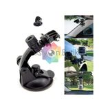Gopro Hero 2 3 3+ 4 5 Vakumlu Vantuz Ve B.adaptörü Siyah