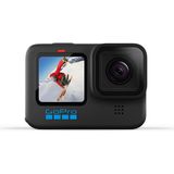 Gopro HERO10 Siyah Su Geçirmez Aksiyon Kamerası, Ön LCD ve Dokunmatik Arka, 5.3K60 Ultra Hd Video, 23MP Fotoğraf, 1080P Canlı Yayın, Web Kamerası, Stabilizasyon