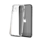 Gor İphone 12 Pro 6.1 İnch Kılıf Kamera Korumalı Şeffaf Silikon Kılıf-(5775)