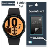 Gor Sm Galaxy Watch 4 44MM Darbe Emici Ekran Koruyucu 5 Adet SET-(5775) - Seçenek