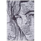 Gorce Mor Figürlü Modern Geometrik Etnik Desenli Boho Makinada Yıkanabilir Hafif Hav Toz Vermez Leke Tutmaz Kaymaz Taban Dijital Makine Baskı Halı Oturma Odası Salon Yolluk Koridor Mutfak Halısı