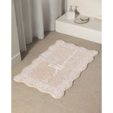 Gordes Banyo Paspası - Bej - 50x80 cm