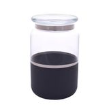 Gordion M06304-AB Kavanoz 20x10 cm Vısıon Black Platin