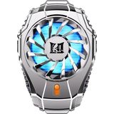 Gordonix N15 Premium Telefon Soğutucu Fan - Gümüş Kaplama Çift Kademeli Tec Soğutma Sistemi, -1°c Anlık Ultra Soğutma, 6500 Rpm Sessiz Oyuncu Fanı, 6.7 Inç Uyumlu Mobil Oyun Arkası Soğutucu