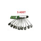 gördur (5 Adet) Orta Boy No:3 Çengelli Iğne 4cm Boyunda 12 Adetli Çatal Iğne (5 Adet)