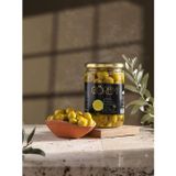 Görem Zeytin Limon Kabuğu Dolgulu Yeşil Zeytin 400 gr