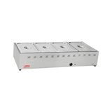 Görkem 1/1 4'lü Elektrikli 140x60x29 cm Set Üstü Benmari