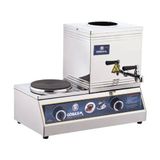 Görkem 15'lik Kaynaklı Elektrikli 47x27x41 cm Çay Kazanı