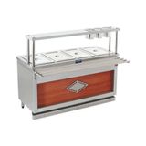 Görkem Elektrikli 115x65x85 125 cm Yemeklik 1 1 3 Sıcak Self Servis Tezgahı