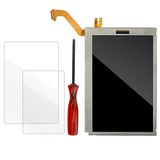 Gorliskl Nintendo 3DS (Üst/Üst) için Yedek Üst LCD Ekran Ekranı, Ekran koruyuculu.