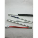 Görme engelliler için Beyaz Baston 140 cm 5 Kırmalı
