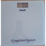 Görme Engelliler Için Türkçe Konuşan Dijital Baskül - Açık Gri