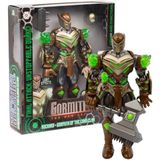 Gormiti GRV07000 - Rockard Grv07400 The New Era Aksiyon Figürü ve Hücum Işığı