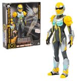 GORMITI THE NEW ERA - Skye Hava Klanı 27 cm Elesfer Gormita Projektörlü, Aksiyon Figürü 27 cm Eklemli Kask ve Zırh Gümüş Etkisi Çıkarılabilir, 3 Yaşından Büyük Çocuklar İçin