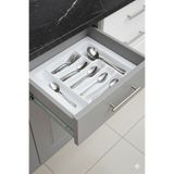 GörSeç 42x49 cm Beyaz Çekmece İçi Kaşıklık Kepçelik 36*40 a Kesilebilir Mutfak Düzenleyici organizer
