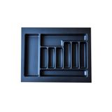 GörSeç 62x49 Çekmece Içi Siyah Kaşıklık Kepçelik Mutfak Çekmece Düzenleyici Organizer (55*40 A KESİLEBİLİR)