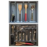 GörSeç Dolap Içi Düzenleyici Çekmece organizer set 55*49 Cm kaşıklık kepçelik (48X40 CM E KESİLEBİLİR