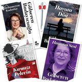 Görünmeyen Kadınlar - Hayata Dön - Kırmızı Pelerin - Hayatın Sesi - 4 Kitap - Gülseren Budayıcıoğlu + Tükenmez Kalem