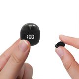 Görünmez Mini Kulaklıklar Kablosuz Bluetooth, Düşük Profilli Mikro En Küçük Küçük Gizli Gizli Kulaklıklar, Küçük Kulaklıklar, Görünmez Uyku Kablosuz Kulaklık IPX5 Küçük Kulak Kanalları için Su
