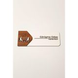 Görüşme Odası Kapı Tabelası – Mdf Ofis Yönlendirme Levhası | 19X7 cm