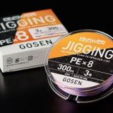 Gosen Jigging Answer PE 8 Örgü Jig ve Multi 300 mt Tai Rubber İpi