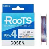 Gosen Roots 4B Multicolor 200M İp Misina Kalınlık (Pe) : Pe # 0.4