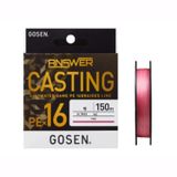 Gosen X16 Casting Answer Pe 16 Örgü Spin İpi Pink 150 Mt 0,205 Mm
