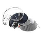 GOSETH Apple Vision Pro Kılıf TPU Koruyucu Kapak Kılıf Vision Pro VR Kulaklık 2024 Aksesuarları (Şeffaf)