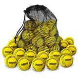 GoSports Atış Makineleri ve Vuruş Doğruluğu Eğitimi için Mini Köpük Beyzbol Topları - 50'li Paket