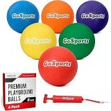 Gosports Çocuklar Için Oyun Topları - 21.6 Cm Veya 25.4 Cm Boyutlarını Seçin - Taşıma Çantası Top Pompası Ile Ağır Hizmet Tipi 6'Lı Set
