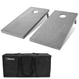 GoSports Cornhole ahşap tahtalar, taşıma çantalı ve armut koltuklar için 100'den fazla renk seçeneği