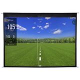 GoSports Golf Simülatörü Etki ekranı- 2 m x 2,1 m veya 2,7 m x 2,1 m seçeneği