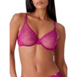 Gossard Glossies Dantel Pembe Canlı Fuşya Kadın Sütyen