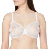 Gossard Kadın Glossies Şeffaf Kalıplı Sütyen, Beyaz (Beyaz), 75D