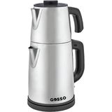 Gosso 2501 Çay Makinesi - Inox - Siyah