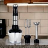 Gosso Blender Seti 1500 Watt Metal - Siyah - Gri