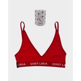 GOST LİRİA Crimson Bralet Kırmızı - 2XL - 3XL