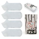 GOST LİRİA- Erkek Bambu Beyaz Patik Çorap 4 lü Paket